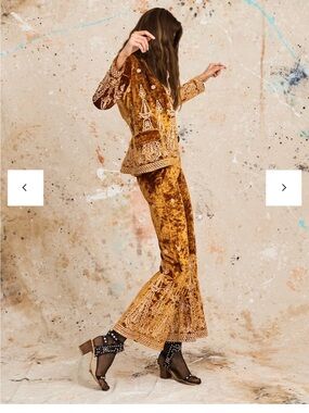 Lenni the Label Chromatic Pants — amber NEVER WORN